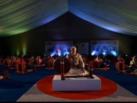 Khadi gets new 'brand ambassador' in Modi as PM ‘ejects' Gandhi in KVIC calendar, diary Khadi gets new 'brand ambassador' in Modi as PM ‘ejects' Gandhi in KVIC calendar, diary