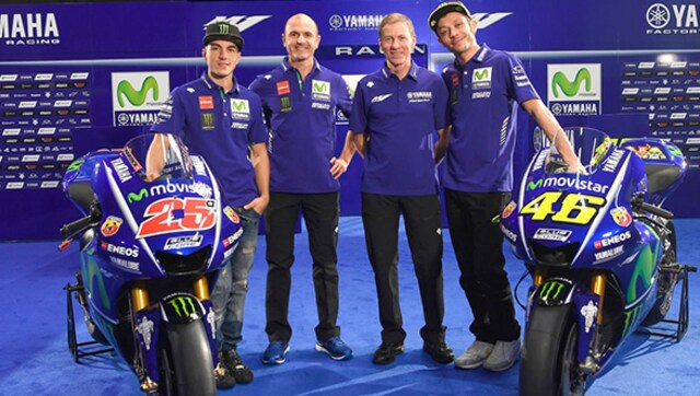 MotoGP 2017: Team Movistar Yamaha unveils new YZR-M1 and rider line-up MotoGP 2017: Team Movistar Yamaha unveils new YZR-M1 and rider line-up