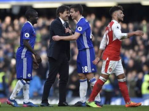Premier League: Chelsea manager Antonio Conte tells players 'don't slip' after Arsenal win Premier League: Chelsea manager Antonio Conte tells players 'don't slip' after Arsenal win