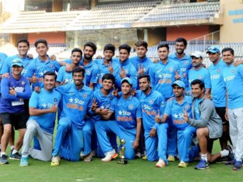 India U-19 secure thrilling tie against England U-19 in final ODI, win series 3-1 India U-19 secure thrilling tie against England U-19 in final ODI, win series 3-1