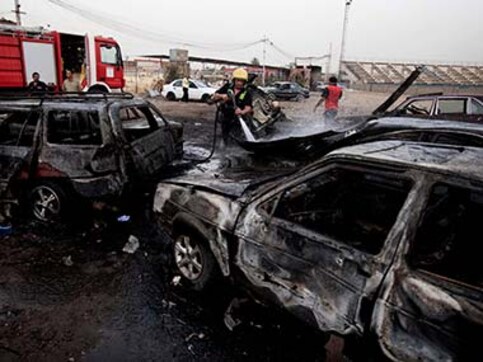 Baghdad: Car bomb attack claimed by Islamic State kills 55 people, injures over 60 others Baghdad: Car bomb attack claimed by Islamic State kills 55 people, injures over 60 others