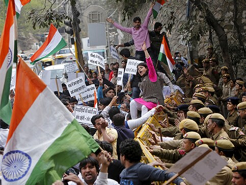 JNU admission policy protest: Delhi cops calls stir 'peaceful, university disagrees JNU admission policy protest: Delhi cops calls stir 'peaceful, university disagrees