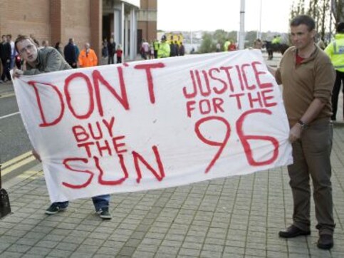 Liverpool ban 'The Sun' journalists from Anfield over Hillsborough disaster coverage Liverpool ban 'The Sun' journalists from Anfield over Hillsborough disaster coverage