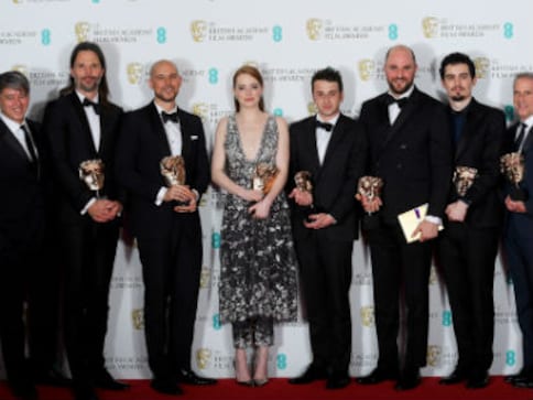 Baftas 2017: La La Land takes 5 trophies, Dev Patel wins Best Supporting Actor award for Lion Baftas 2017: La La Land takes 5 trophies, Dev Patel wins Best Supporting Actor award for Lion