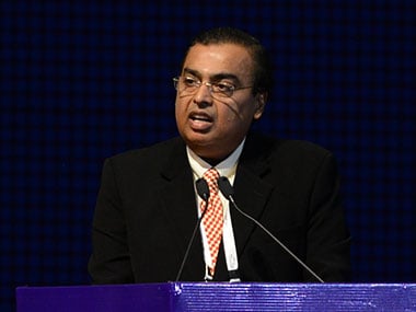 File photo of Mukesh Ambani. AFP