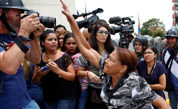 Clashes erupt against President Nicolas Maduro in Venezuela following court ruling Clashes erupt against President Nicolas Maduro in Venezuela following court ruling