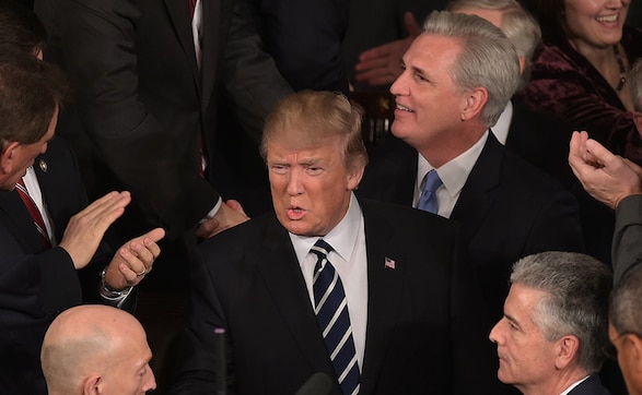 Donald Trump's 1st Presidential speech to US Congress concentrates on American jobs, Islamic terror and immigrants Donald Trump's 1st Presidential speech to US Congress concentrates on American jobs, Islamic terror and immigrants