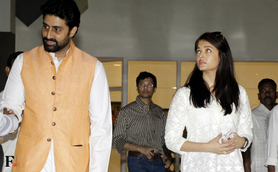 Abhishek Bachchan and Aishwarya Rai Bachchan. Sachin Gokhale/Firstpost Abhishek Bachchan and Aishwarya Rai Bachchan. Sachin Gokhale/Firstpost