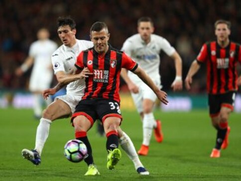 Premier League: Bournemouth keep their top flight hopes alive with win over Swansea Premier League: Bournemouth keep their top flight hopes alive with win over Swansea