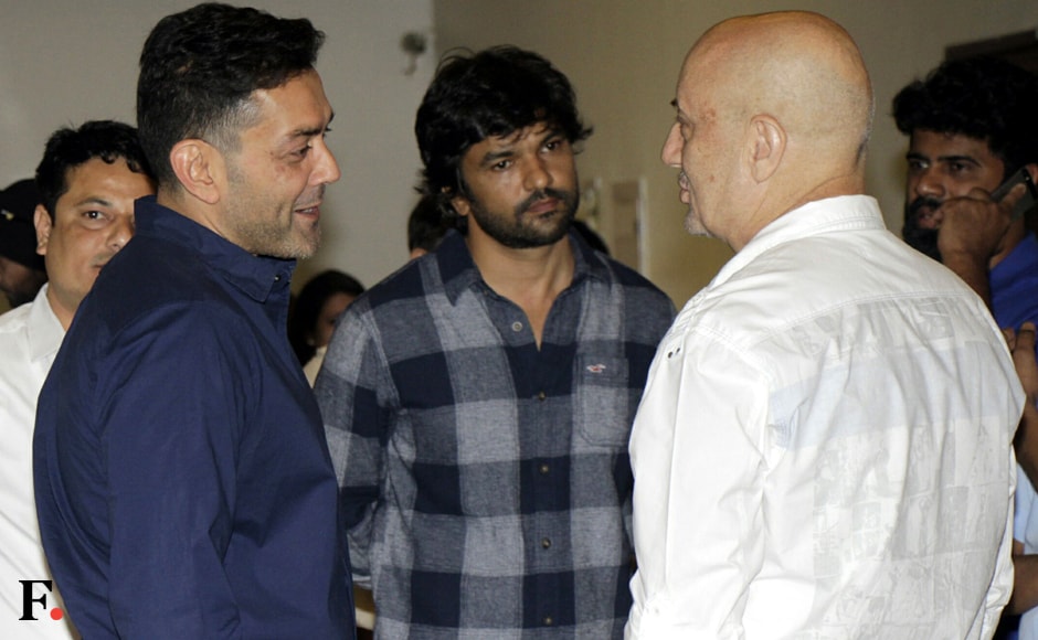 Bobby Deol was spotted. Sachin Gokhale/Firstpost Bobby Deol was spotted. Sachin Gokhale/Firstpost