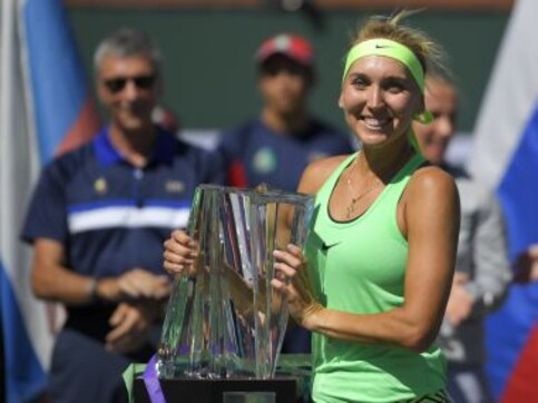 Indian Wells: Elena Vesnina defeats Svetlana Kuznetsova to win biggest title of her singles' career Indian Wells: Elena Vesnina defeats Svetlana Kuznetsova to win biggest title of her singles' career