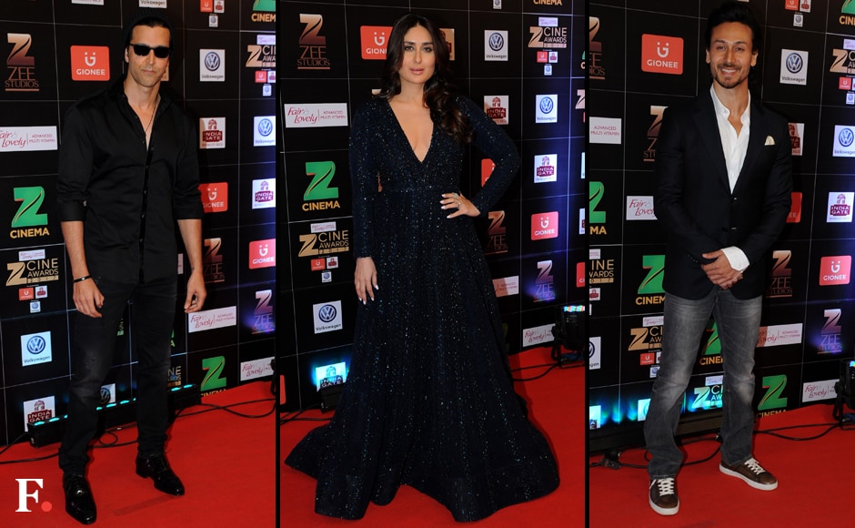 Hrithik Roshan, Kareena Kapoor, Tiger Shroff. Sachin Gokhale/Firstpost Hrithik Roshan, Kareena Kapoor, Tiger Shroff. Sachin Gokhale/Firstpost