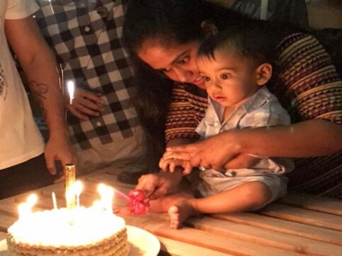Salman Khan brings in nephew Ahil's first birthday with family in the Maldives: See pictures here Salman Khan brings in nephew Ahil's first birthday with family in the Maldives: See pictures here