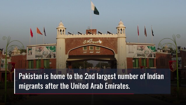 Watch: Pakistan is home to the 2nd largest number of Indian migrants after UAE Watch: Pakistan is home to the 2nd largest number of Indian migrants after UAE