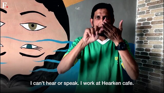 Watch: Hearken Cafe in Delhi takes you through good food and sign language Watch: Hearken Cafe in Delhi takes you through good food and sign language