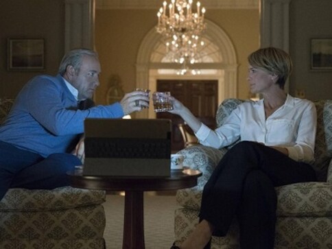 House of Cards season 5: First look of Frank-Claire equation; showrunner talks Trump comparisons House of Cards season 5: First look of Frank-Claire equation; showrunner talks Trump comparisons