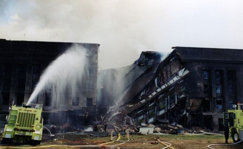 Water cannons mounted on trucks brought the blaze under control. Photo courtesy: FBI Water cannons mounted on trucks brought the blaze under control. Photo courtesy: FBI