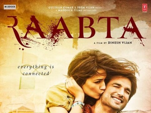 Raabta first look: Sushant Singh Rajput and Kriti Sanon look head-over-heels in love Raabta first look: Sushant Singh Rajput and Kriti Sanon look head-over-heels in love