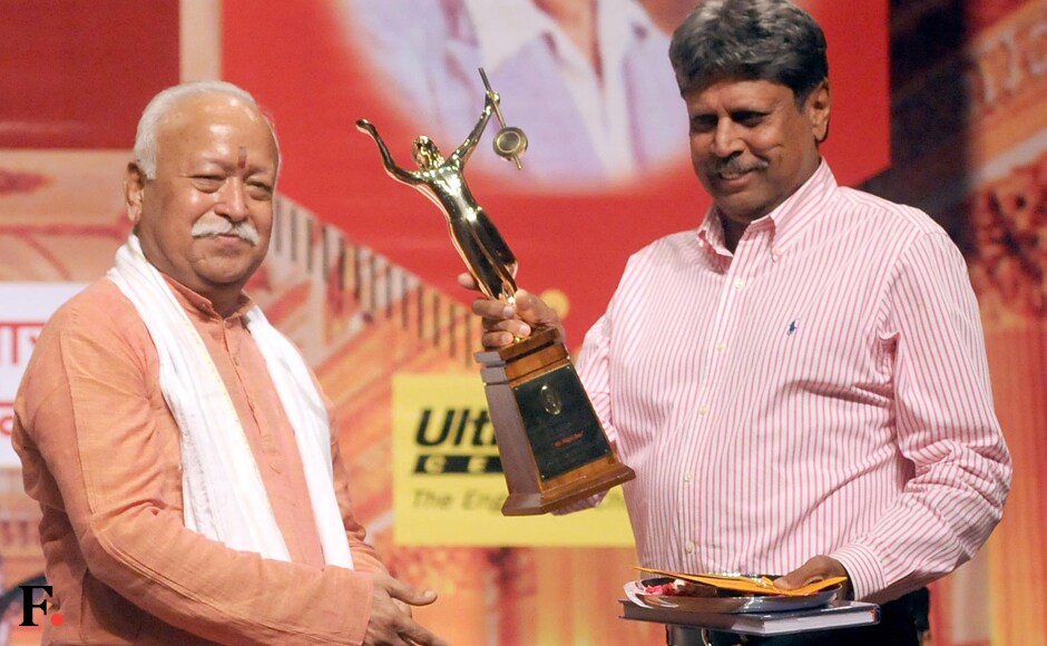 Mohan Bhagwat and Kapil Dev. Sachin Gokhale/Firstpost Mohan Bhagwat and Kapil Dev. Sachin Gokhale/Firstpost