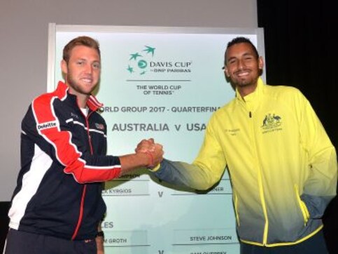 Davis Cup: USA wary of 'incredible' Nick Kyrgios in quarter-finals against Australia Davis Cup: USA wary of 'incredible' Nick Kyrgios in quarter-finals against Australia