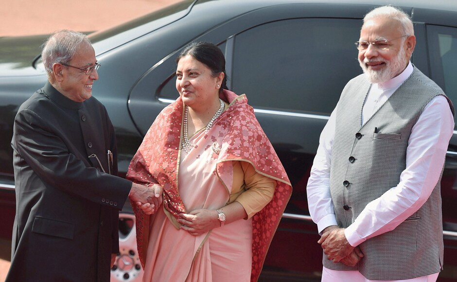 This is Bhandari's first visit abroad after assuming office in 2015. She was scheduled to have visited India last May, but the trip was cancelled after the then cabinet in Nepal said it was not adequately prepared for it. PTI This is Bhandari's first visit abroad after assuming office in 2015. She was scheduled to have visited India last May, but the trip was cancelled after the then cabinet in Nepal said it was not adequately prepared for it. PTI