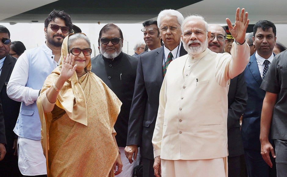 Issues, like combating terrorism containing radicalism and enhancing security cooperation between the two countries, are likely to figure prominently, besides stalemate over the Teesta pact during talks between Modi and Hasina. PTI Issues, like combating terrorism containing radicalism and enhancing security cooperation between the two countries, are likely to figure prominently, besides stalemate over the Teesta pact during talks between Modi and Hasina. PTI