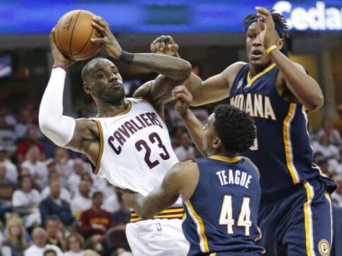 NBA playoffs: Cleveland Cavaliers escape Indiana Pacers, San Antonio Spurs put boot to Grizzlies NBA playoffs: Cleveland Cavaliers escape Indiana Pacers, San Antonio Spurs put boot to Grizzlies