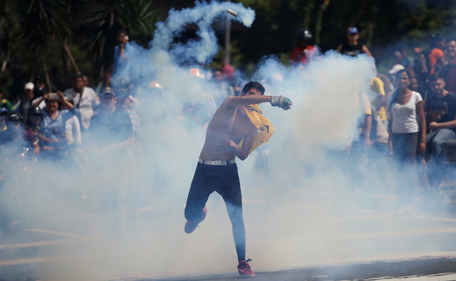 The government accuses opposition parties of abetting a U.S.-led plot to topple Maduro, who has ruled Venezuela since the 2013 death of Hugo Chavez. Reuters The government accuses opposition parties of abetting a U.S.-led plot to topple Maduro, who has ruled Venezuela since the 2013 death of Hugo Chavez. Reuters