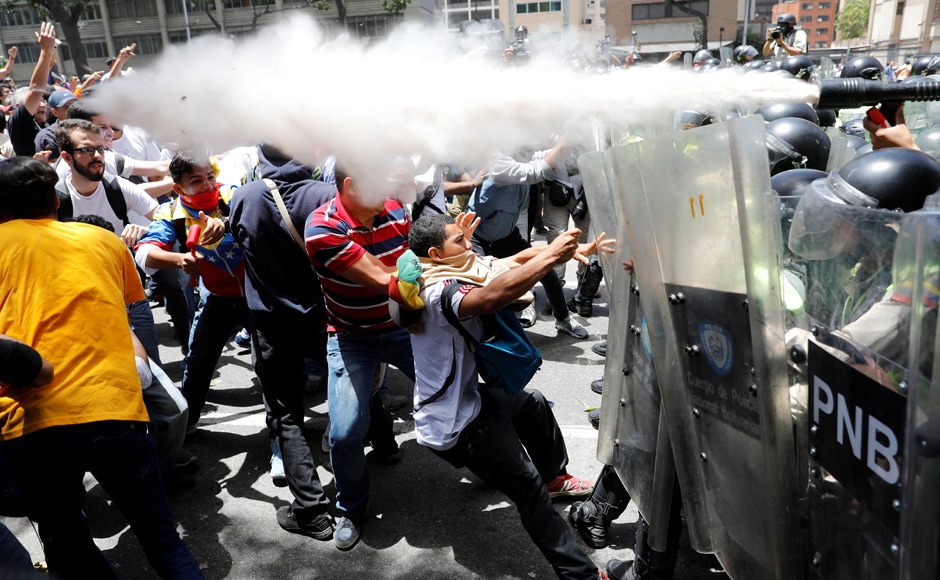 Tensions have soared in the oil-producing country's long-running political standoff after the pro-Maduro Supreme Court last week annulled the opposition-led congress' functions. Reuters Tensions have soared in the oil-producing country's long-running political standoff after the pro-Maduro Supreme Court last week annulled the opposition-led congress' functions. Reuters