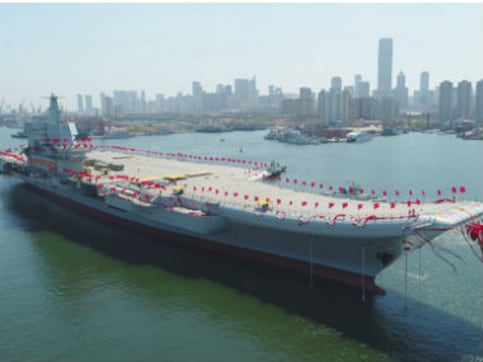 China's operational aircraft carrier Liaoning arrives in Hong Kong for the first time China's operational aircraft carrier Liaoning arrives in Hong Kong for the first time