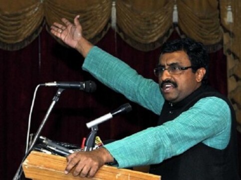 Kashmir minister says 'pelters should be treated with bullets': BJP's Ram Madhav goes into damage control mode Kashmir minister says 'pelters should be treated with bullets': BJP's Ram Madhav goes into damage control mode