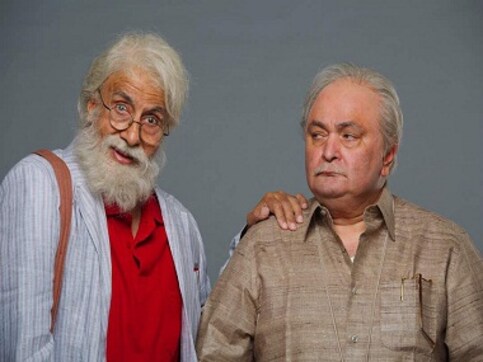 Amitabh Bachchan, Rishi Kapoor star as father-son in 102 Not Out: See the first look Amitabh Bachchan, Rishi Kapoor star as father-son in 102 Not Out: See the first look