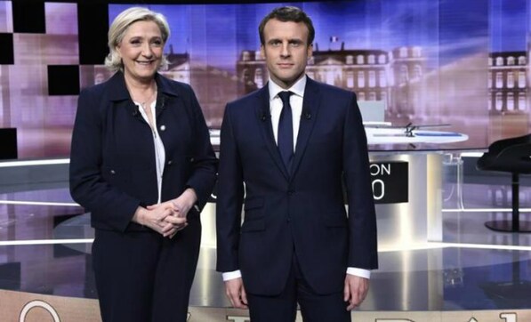 France presidential election: Emmanuel Macron and Marine Le Pen bicker and scrap in final TV debate France presidential election: Emmanuel Macron and Marine Le Pen bicker and scrap in final TV debate