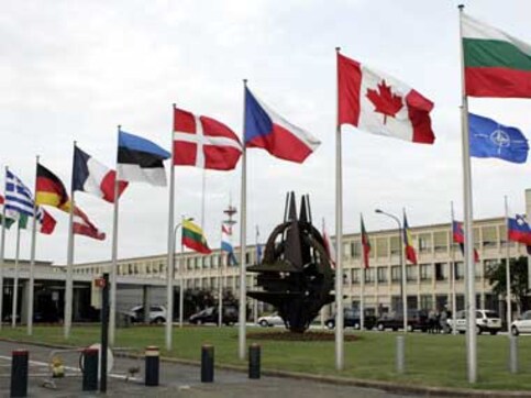 NATO pledges support to Ukraine against insurgency by pro-Russia separatists in the region NATO pledges support to Ukraine against insurgency by pro-Russia separatists in the region