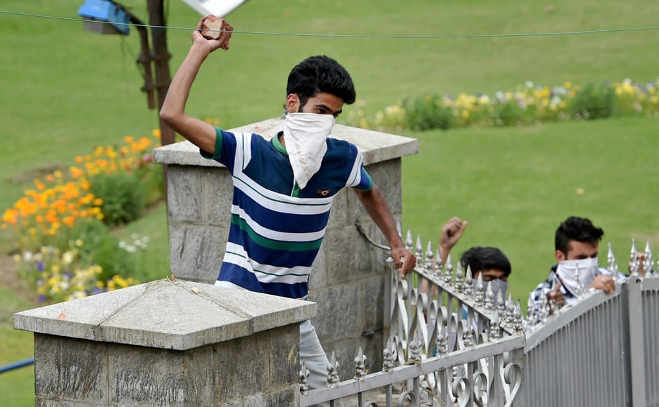 Just before the Burhan Wani killing, 634 people, who were facing stone-pelting charges, were promised amnesty on the occasion of Eid, with the Jammu and Kashmir government approving withdrawal of 104 cases against them. PTI Just before the Burhan Wani killing, 634 people, who were facing stone-pelting charges, were promised amnesty on the occasion of Eid, with the Jammu and Kashmir government approving withdrawal of 104 cases against them. PTI