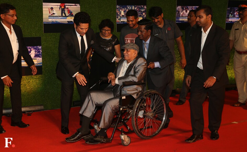 Sachin's guru Ramakant Achrekar. Sachin's guru Ramakant Achrekar.