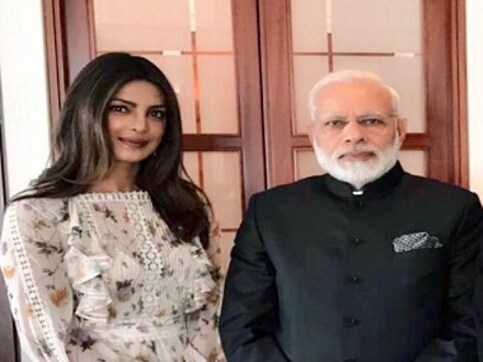 Narendra Modi meets Berlin-bound Priyanka Chopra during four-nation Europe tour Narendra Modi meets Berlin-bound Priyanka Chopra during four-nation Europe tour