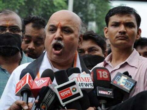 Ex-VHP leader Pravin Togadia begins indefinite fast to demand construction of Ram mandir and nationwide cow slaughter ban Ex-VHP leader Pravin Togadia begins indefinite fast to demand construction of Ram mandir and nationwide cow slaughter ban