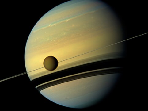 Saturn's moon Titan sports geographical features similar to that of Earth Saturn's moon Titan sports geographical features similar to that of Earth