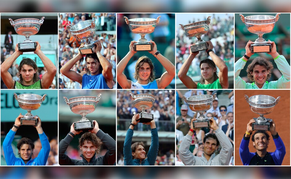 An emotional Nadal said, "Without my uncle I would not have won 10 trophies." The Spaniard will rise to two in the world rankings on Monday. AFP An emotional Nadal said, "Without my uncle I would not have won 10 trophies." The Spaniard will rise to two in the world rankings on Monday. AFP