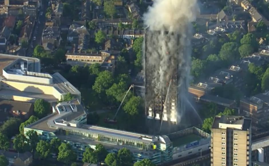 At least 30 people were injured and many more are feared dead, after a fire swept through London's 27-storey Grenfell Tower in the early hours of Wednesday morning. AP At least 30 people were injured and many more are feared dead, after a fire swept through London's 27-storey Grenfell Tower in the early hours of Wednesday morning. AP