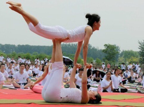 China gears up for International Yoga Day as thousands to participate in scores of events China gears up for International Yoga Day as thousands to participate in scores of events