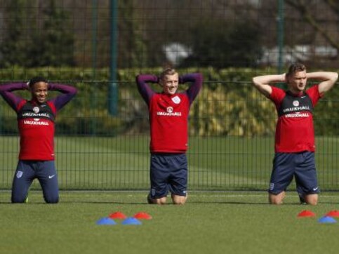 England squad put through Royal Marines boot camp ahead of World Cup qualifier against Scotland England squad put through Royal Marines boot camp ahead of World Cup qualifier against Scotland