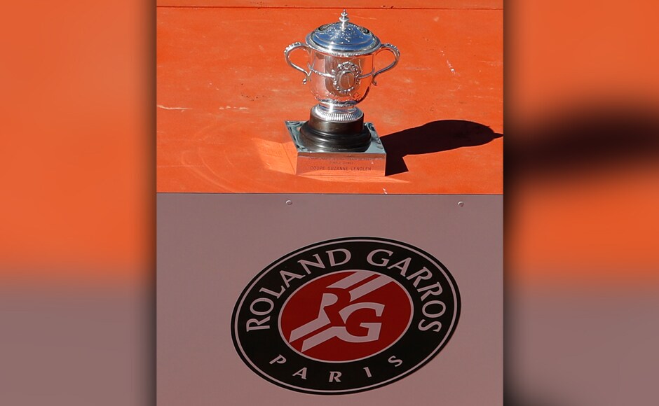 All eyes were on the silverware before the start of the crunch match between Halep and Ostapenko. AP All eyes were on the silverware before the start of the crunch match between Halep and Ostapenko. AP
