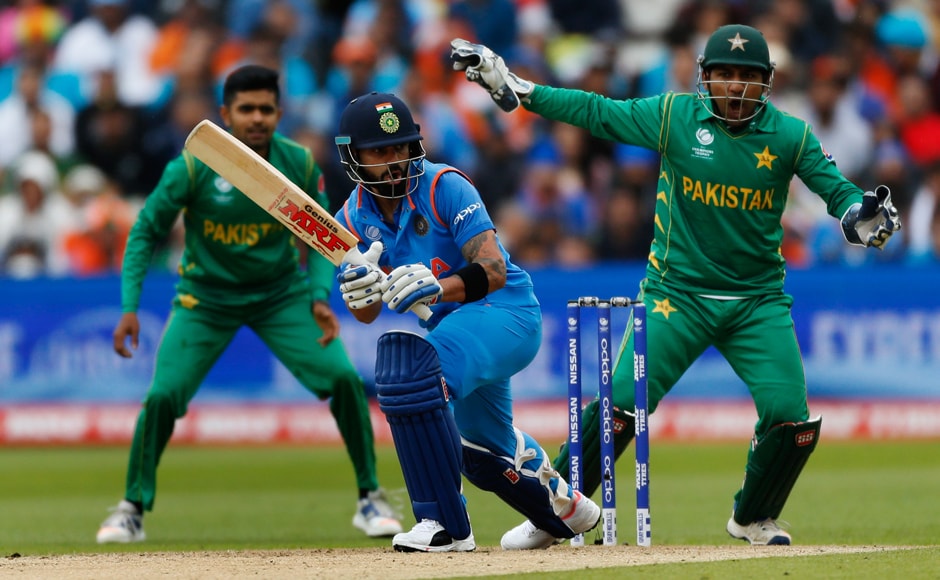 India's skipper Virat Kohli was a little slow to begin with after the fall of Shikhar Dhawan's wicket. Reuters India's skipper Virat Kohli was a little slow to begin with after the fall of Shikhar Dhawan's wicket. Reuters