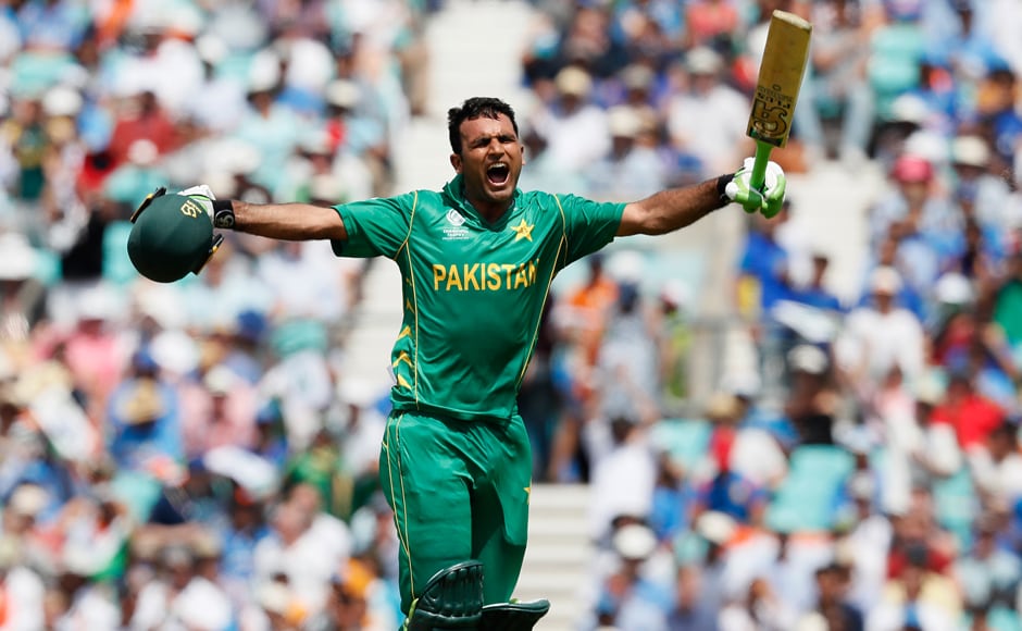 Pakistan batsman Fakhar Zaman didn't allow the run-out to distract him and instead blasted his way to a crucial century. AP Pakistan batsman Fakhar Zaman didn't allow the run-out to distract him and instead blasted his way to a crucial century. AP
