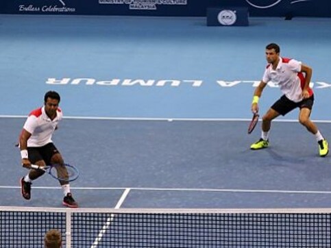 ATP Surbiton Challenger: Leander Paes loses in doubles, Yuki Bhambri ousted in singles ATP Surbiton Challenger: Leander Paes loses in doubles, Yuki Bhambri ousted in singles