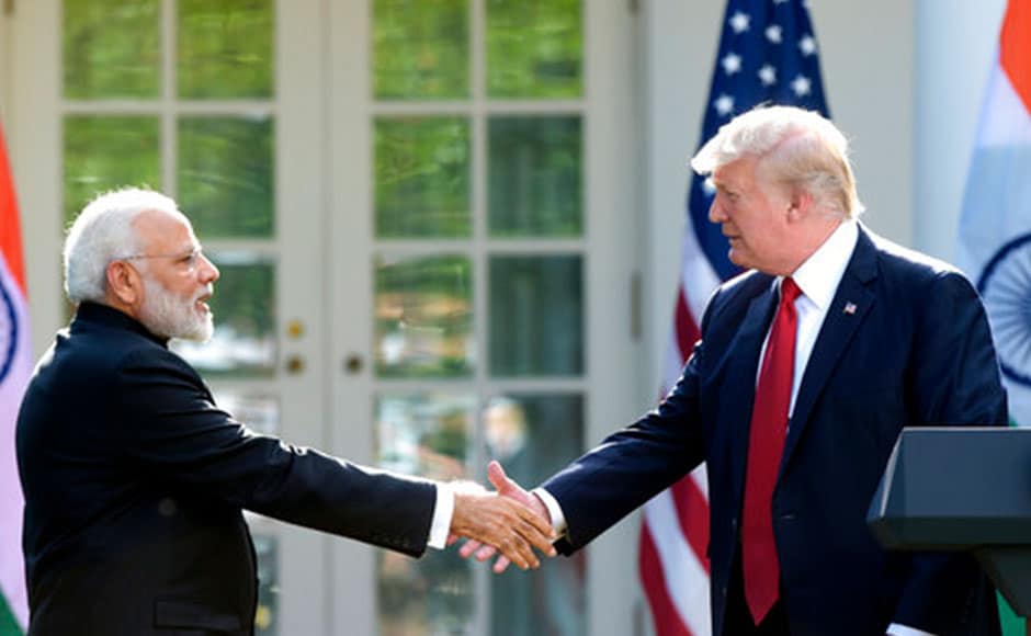 Modi will also have dinner with the president and first lady: The first dinner Trump has hosted for a foreign dignitary at the White House. AP Modi will also have dinner with the president and first lady: The first dinner Trump has hosted for a foreign dignitary at the White House. AP