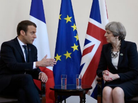 Emmanuel Macron, Theresa May to attend France-England friendly in honour of terror victims Emmanuel Macron, Theresa May to attend France-England friendly in honour of terror victims