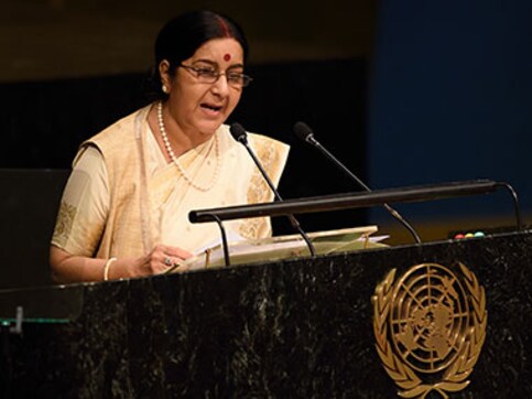 Three years of Narendra Modi govt: Sushma Swaraj says PM has empowered Indians, NRIs Three years of Narendra Modi govt: Sushma Swaraj says PM has empowered Indians, NRIs